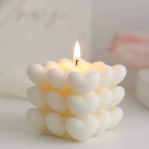 Love heart candel