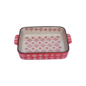 Porcelain rectangular tagine size 27 cm