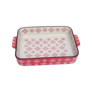 Porcelain rectangular tagine size 31 cm