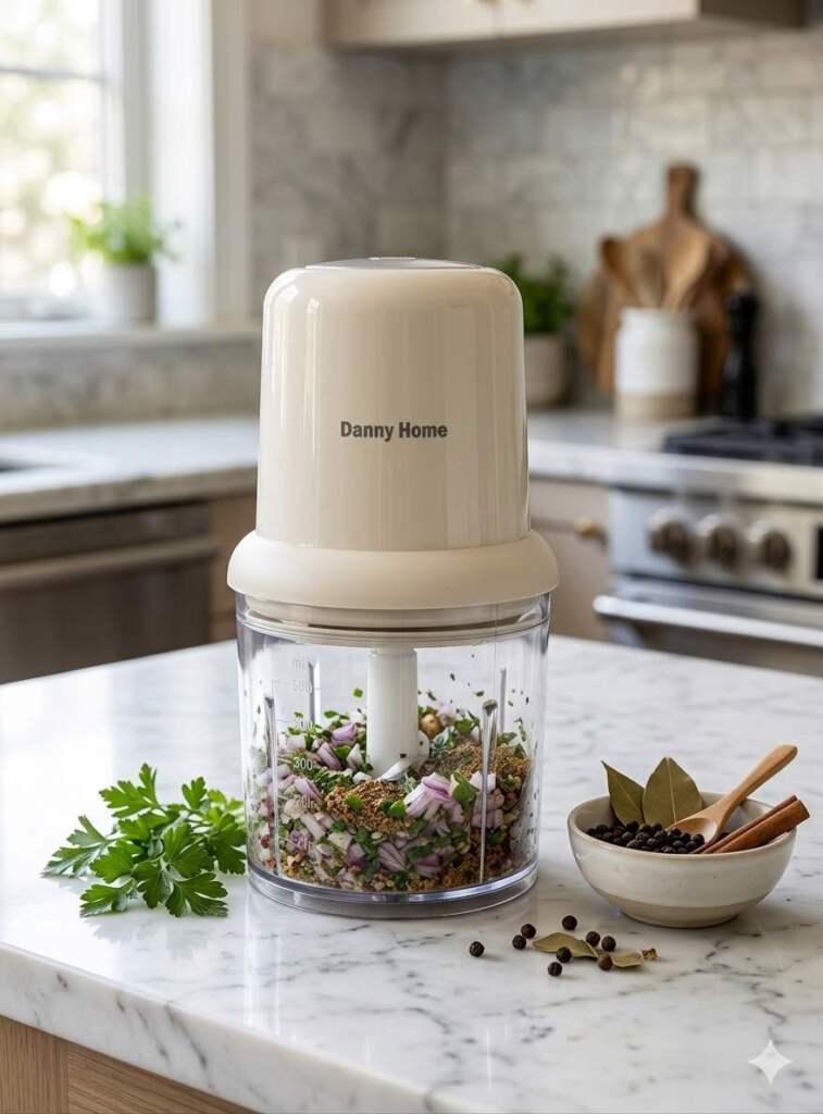 Hand Press Onion Chopper 20.8cm