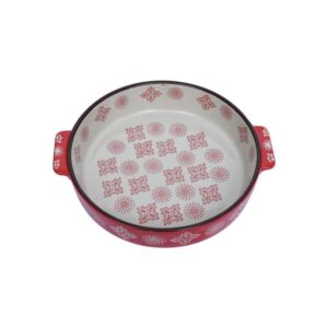 25 cm round porcelain tagine